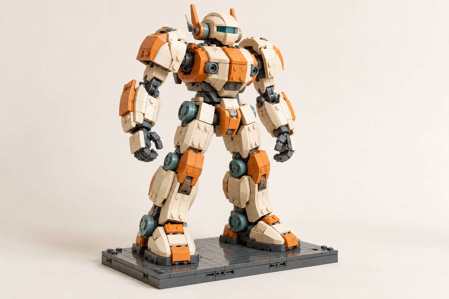 Original brick concept illustration: Future Mecha