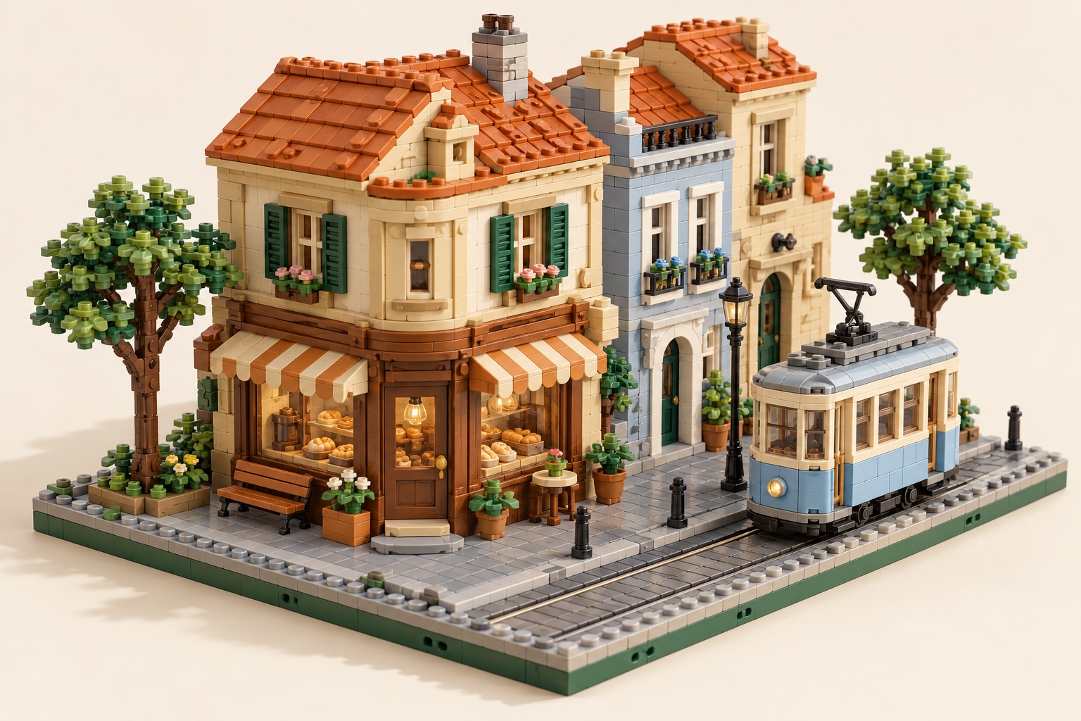 Original brick concept illustration: My City